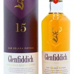 15 Glenfiddich Single Malt Scotch Whisky 70Cl
