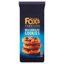 Fox Fabulous Half-Coated Milk Chocolate Cookies 175G