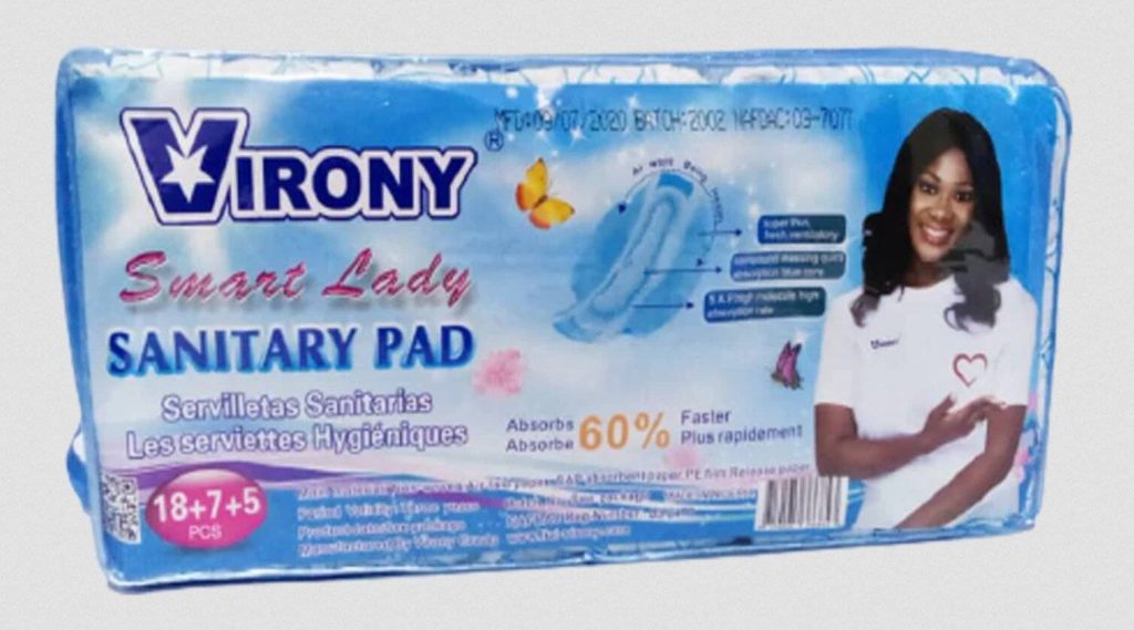 Virony Sanitary Pad Zip