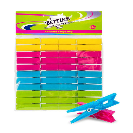 Bettina Jumbo Plastic Clothes Pegs B399