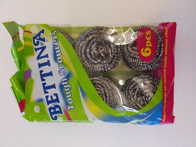 Bettina Tough Scourers 6Pcs