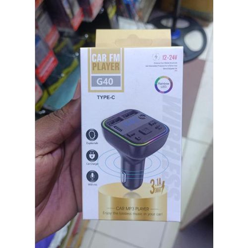 Car Fm Player G40 Type-C