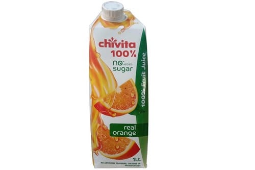 Chivita 100% No Sugar 1Lt