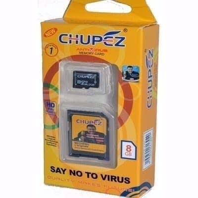 Chupez Memory Card 8Gb