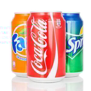 Coca Cola Coke / Fanta / Sprite Can 33Cl