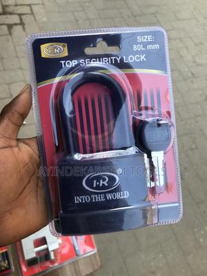 I.R Top Security Padlock 80L Mm
