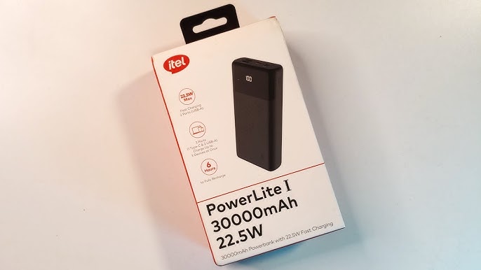 Itel Powerlite I 30000Mah 22.5W Power Bank