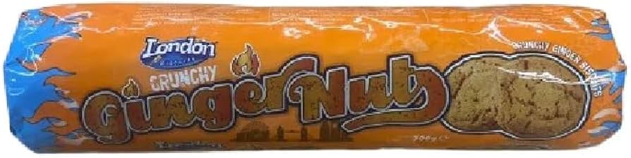 London Crunchy Ginger Nut Biscuits 300G