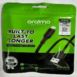 Oraimo 1 Meter Lightning Data Cable Ocd-114L