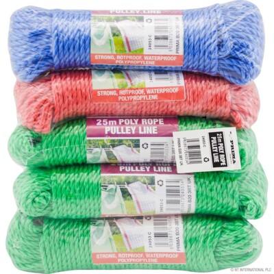 Prima 25M Poly Rope Pulley Line