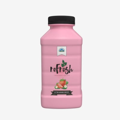 Refresh Vanilla/Strawberry/Sweetened Yoghurt 500Ml