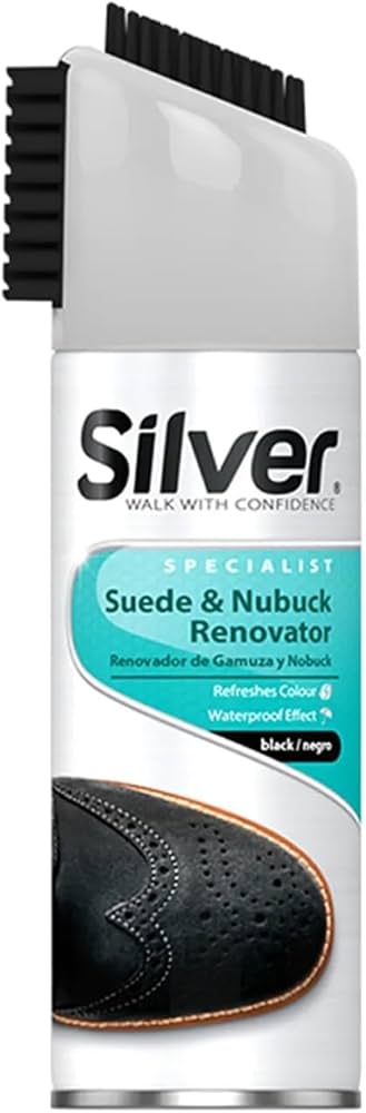 Silver Suede Spray Polish 200Ml