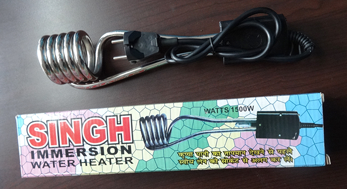 Singh Immersion Water Heater Watts 1500W
