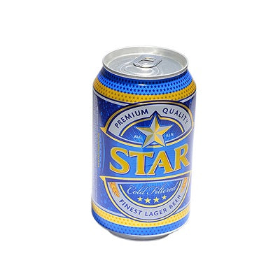 Star Lager Beer Can 33Cl