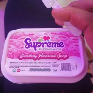 Supreme Strawberry/Vanilla 220Ml