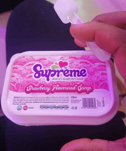 Supreme Strawberry/Vanilla 220Ml